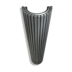 Vasco Carre radiator 350x1800mm 1528w as=0018 ant.january m301 Anthracite January M301 140035180183300