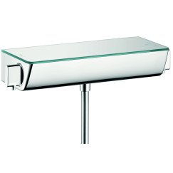 Hansgrohe Ecostat Select douchethermostaat 15cm wit-chroom Wit Chroom 13111400