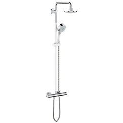 Grohe Tempesta New Cosmopolitan douchesysteem hoofd-/ handd/thermostaat chroom Chroom 27922000