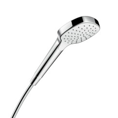 Hansgrohe Croma Select E 1jet handdouche wit-chroom Wit Chroom 26814400