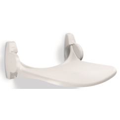 Linido  ergonomische douchezitting opklapbaar wit Wit LI2201.2006-02