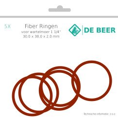 De Beer  fiberring 30x38x2,0mm a 5 stuks  150930988