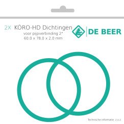 De Beer  hd ring 2" 60x78x2,0 a 2 stuks  153955988