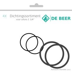 De Beer  dichtingssortiment sifons 1 1/4"  176857988