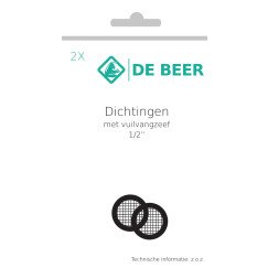 De Beer  dichting met zeef 1/2"  330099988