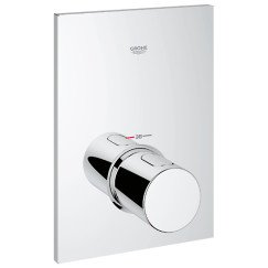 Grohe Grohtherm F afdekset voor centraal thermostaat chroom Chroom 27619000