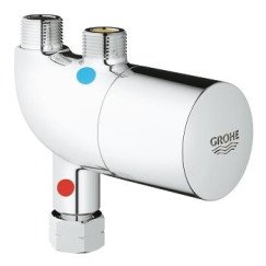 Grohe Grohtherm micro onderbouw thermostaat chroom Chroom 34487000