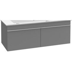 Villeroy & Boch Venticello wastafelonderkast 115.3x42 cm. 2x lade glossy wit Glossy Wit A93801DH