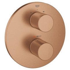 Grohe Grohtherm 3000 Cosmo afdekset thermostaat warm sunset geborsteld Warm Sunset Geborsteld 19468DL0