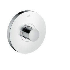 Axor Showerselect Round afdekset highflow thermostaat chroom Chroom 36721000