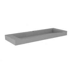Novio Liam meubelwastafel 120x45 1 krgat comfsto quartz beton Quartz Beton 