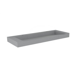 Novio Liam meubelwastafel 120x45 2 krgat comfsto quartz beton Quartz Beton 