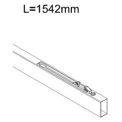 Guo Free Roller bovengeleidingsprofiel links m/softclose 154,2cm  