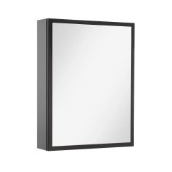 Novio Stock spiegelkast rechts 45x60cm black Black 