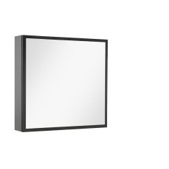 Novio Stock spiegelkast rechts 60x 60cm black Black 