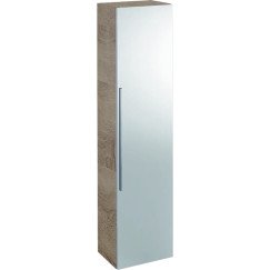 Geberit Icon hoge kast 1 deur met spiegel 150cm eiken naturel Eiken Naturel 841152000