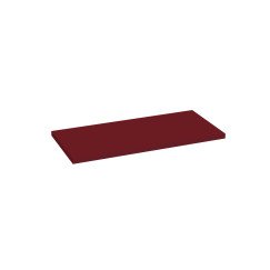 Novio Rocco wastafelblad maatwerk 81-100x45x3,2cm purper rood Purper Rood 