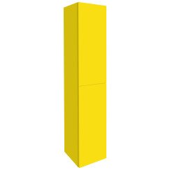 Novio Rocco kast hoog 2 deuren 40x35,5x172cm geel Geel 