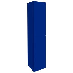 Novio Rocco kast hoog 2 deuren 40x35,5x172cm helder blauw Helder Blauw 