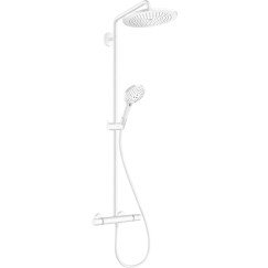 Hansgrohe Croma Select S showerpipe 28cm met thermostaat mat wit Mat Wit 26890700