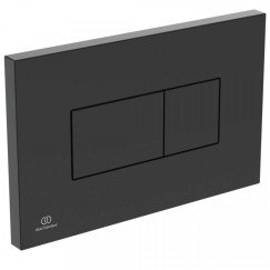 Ideal Standard Solea bedieningsplaat pneumatisch zwart Zwart R0110A6