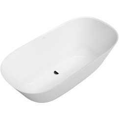 Villeroy & Boch Theano bad ovaal 155x75cm wit Wit UBQ155ANH7F200V-01