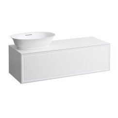 Laufen The New Classic lade element 117,5x45,5cm uitsp.links white glossy White Glossy H4060810856311