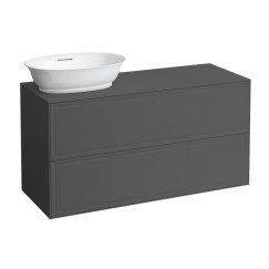 Laufen The New Classic lade element 117,5x45,5cm uitsp.links traffic grey Traffic Grey H4060830856271