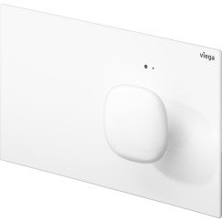 Viega Visign For More 202 bedieningsplaat led-verlichting wit Wit 773458