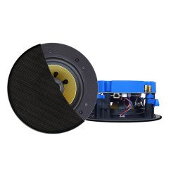 Aquasound Conga wifi-audio speakerset 230mm + aux mat zwart Mat Zwart SPKCONGA70-Z