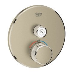 Grohe Grohtherm Smartcontrol afdekset douchethermostaat nickel geborsteld Nickel Geborsteld 29118EN0