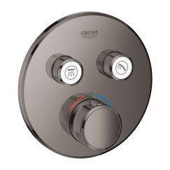 Grohe Grohtherm Smartcontrol afdekset thermostaat met omstel hard graphite Hard Graphite 29119A00