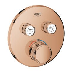 Grohe Grohtherm Smartcontrol afdekset thermostaat met omstel warm sunset Warm Sunset 29119DA0