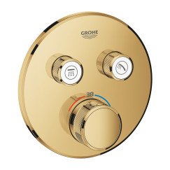 Grohe Grohtherm Smartcontrol afdekset thermostaat met omstel cool sunrise Cool Sunrise 29119GL0
