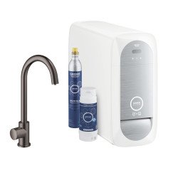 Grohe Blue Home Connected starter set mono wifi bluetooth hard graphite Hard Graphite 31498A01