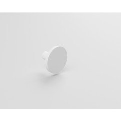 Novio Universeel handdoekknop voor radiator 7cm mat wit White Fine Texture 