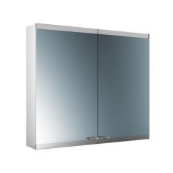 Emco Evo spiegelkast 80cm met verlichting aluminium Aluminium 939707004