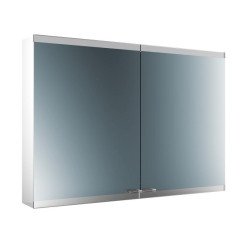 Emco Evo spiegelkast 100cm met verlichting aluminium Aluminium 939707005