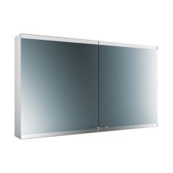 Emco Evo spiegelkast 120cm met verlichting aluminium Aluminium 939707006