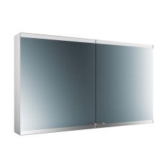 Emco Evo spiegelkast 120cm met verlichting aluminium Aluminium 939708006