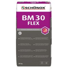 Schonox Bm 30 Flex stofgereduceerde speciale flexuitvlakmortel 20 kg.  494332