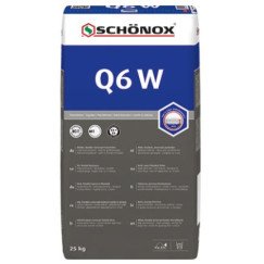 Schonox Q6 W wit afbindende poederlijm 25kg.wit Wit 492888