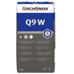 Schonox Q9 W wit flexib. poederlijm en plaatsingsmortel 25kg. Wit 483376