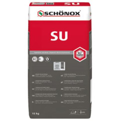 Schonox Su voegmiddel zilvergrijs zak 15kg Zilver Grijs 485536