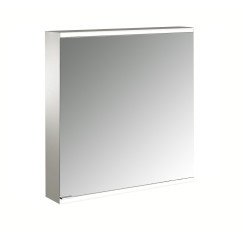 Emco Prime 2 spiegelkast 60cm led opb 1 deur r z/lichtpakk. wit Wit 949705122