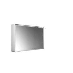 Emco Prestige 2 spiegelkast 98,7cm led opb 2 deur l z/emco-light Spiegelend 989707007