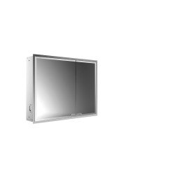 Emco Prestige 2 spiegelkast 91,5cm led inb 2 deur l z/emco-light Spiegelend 989707105