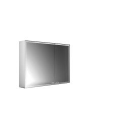 Emco Prestige 2 spiegelkast 88,7cm led opb 2 deur l z/emco-light Spiegelend 989707005