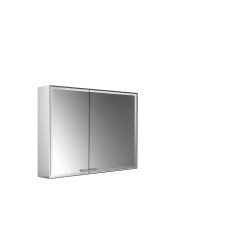 Emco Prestige 2 spiegelkast 88,7cm led opb 2 deur r z/emco-light Spiegelend 989707004
