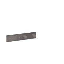 Hansgrohe Rainselect thermostaat inbouw 2 functies brushed black chrome Brushed Black Chrome 15380340